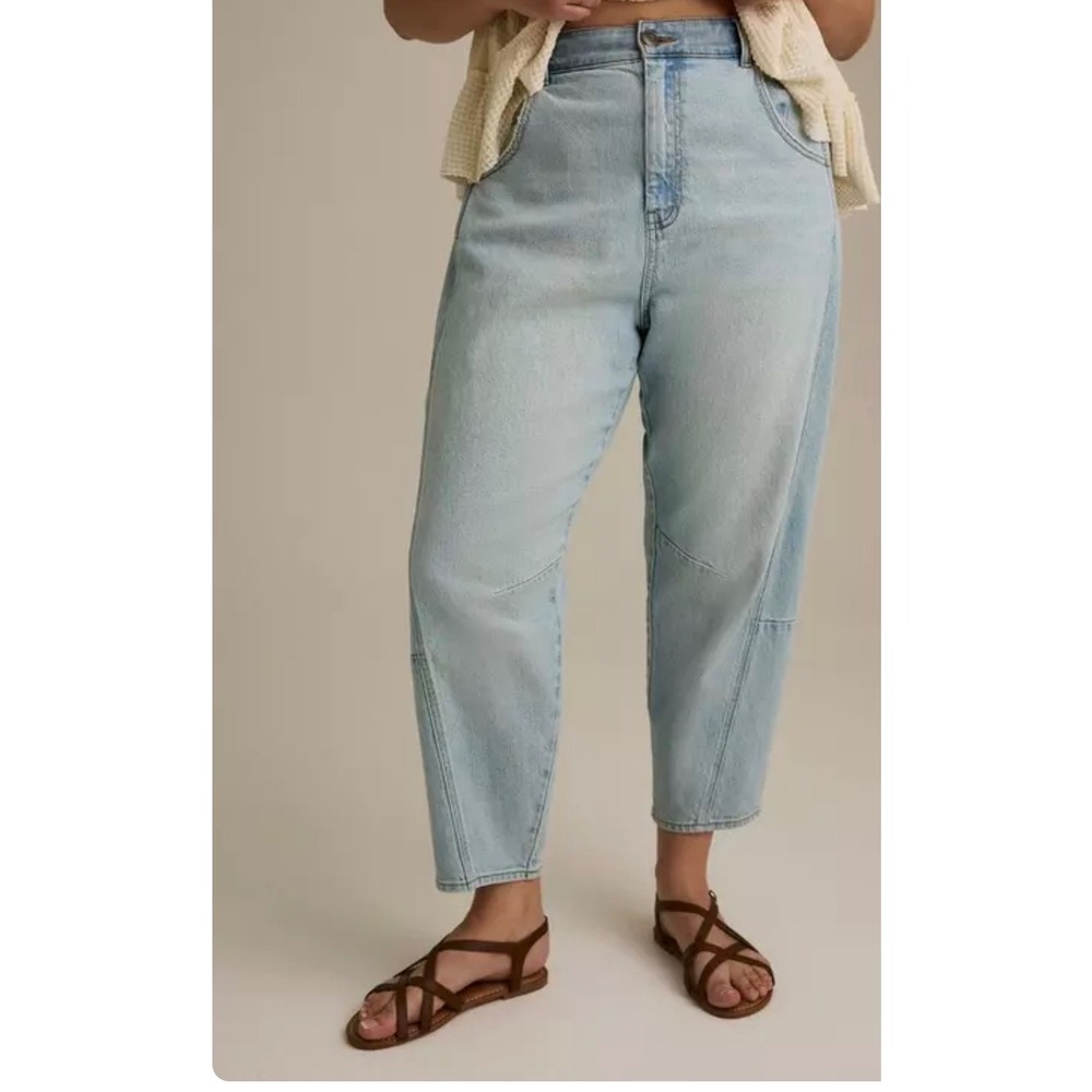 Festi High-Rise Barrel‎ Jeans Size 12R